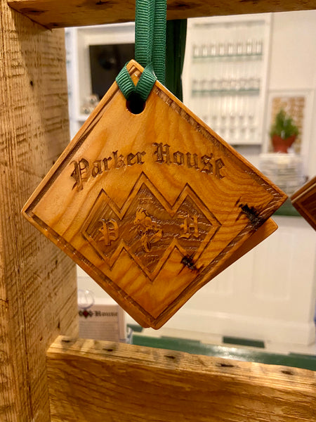 Parker House Wood Ornament