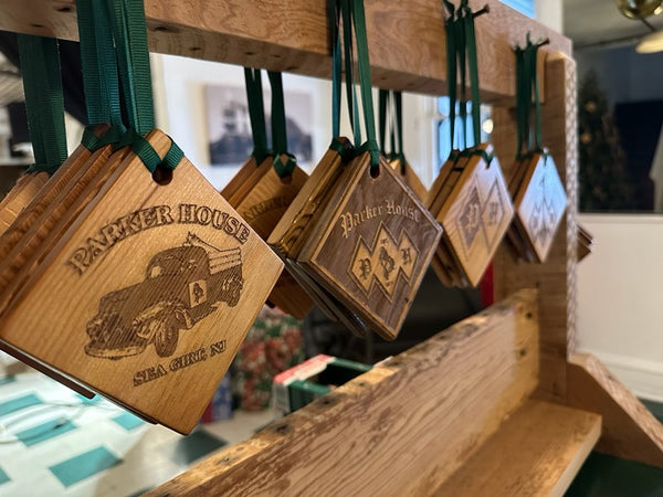Parker House Wood Ornament