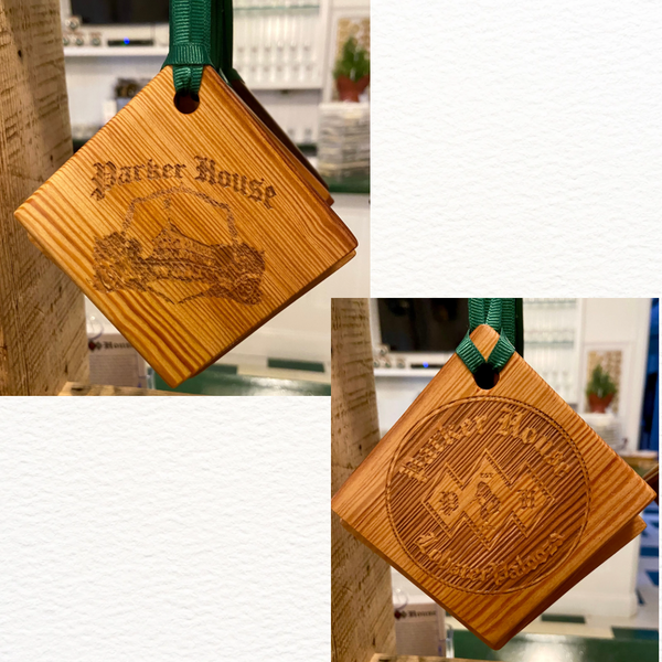 Parker House Wood Ornament