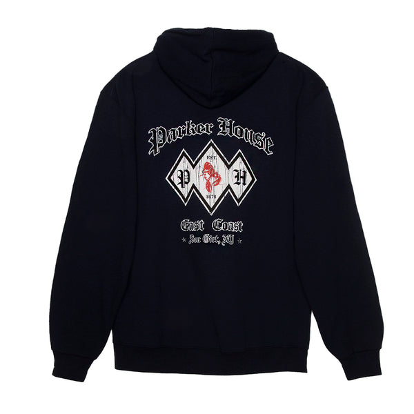 Diamond Back Pullover Hoodie