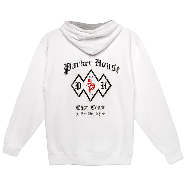 Diamond Back Pullover Hoodie