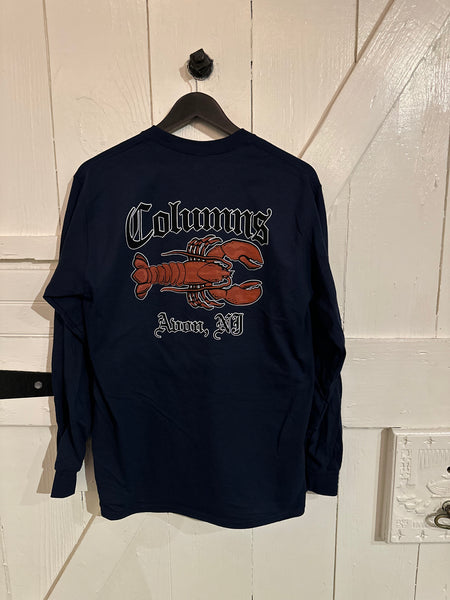 Col-Lobster Long Sleeve Navy