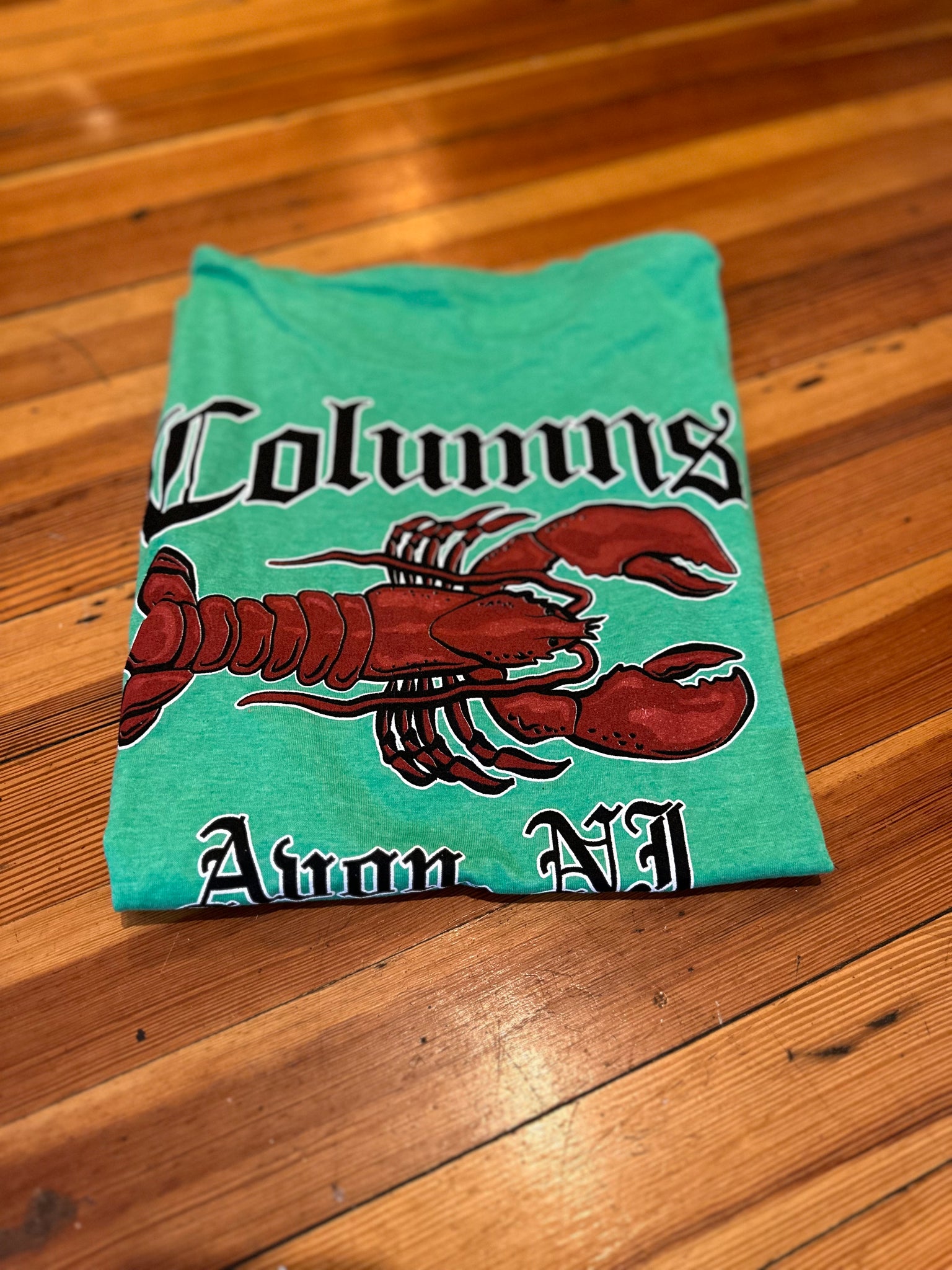 Col-Lobster T-Shirt Heather Green