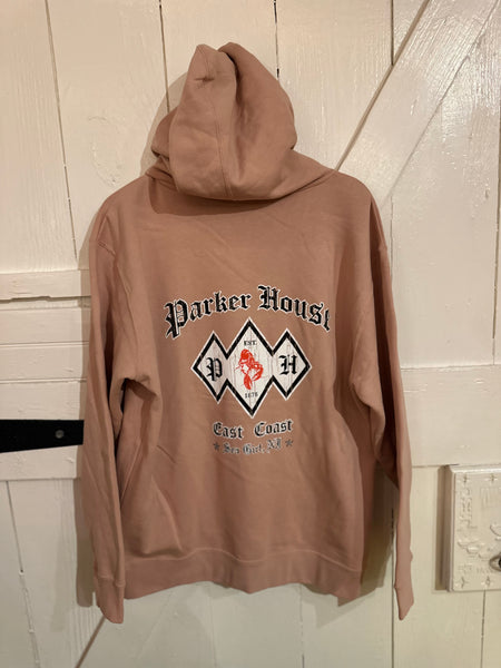 Diamond Back Pullover Hoodie
