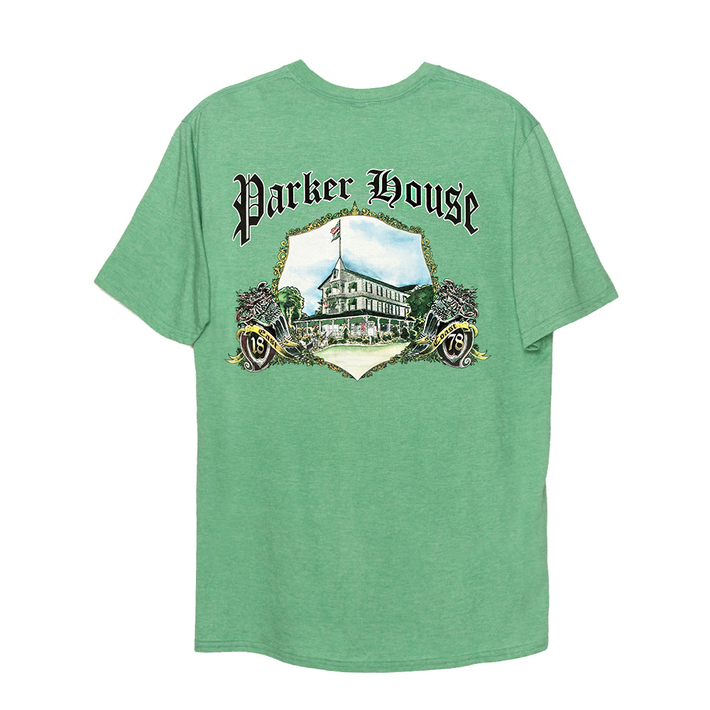 nagonstans パーカー shirt combination parker Parker House Building Back T-Shirt – Shop Parker House