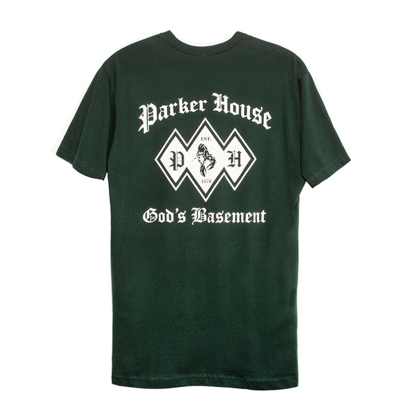 parker house, the parker house, gods basement, tshirt, 