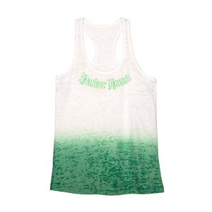 Women's Distressed Color Fade Tank Top