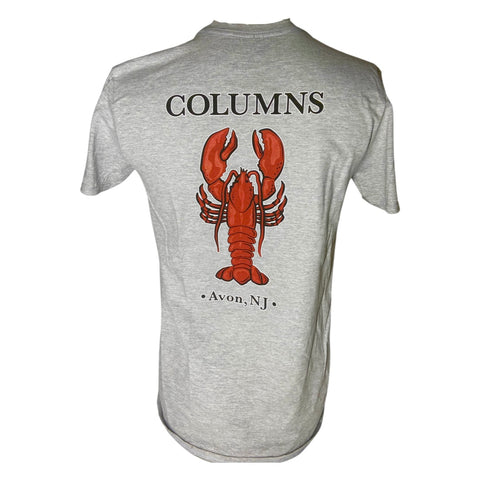 Columns Tall Lobster T-Shirt Gray